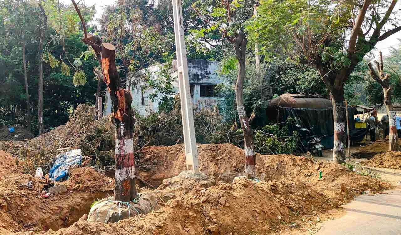 HMDA begins SCB elevated corridor works from ending point amid protests over land acquisition