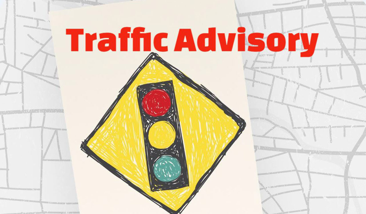 Traffic diversions in Hyderabad for Christmas celebrations at LB stadium on Dec 20