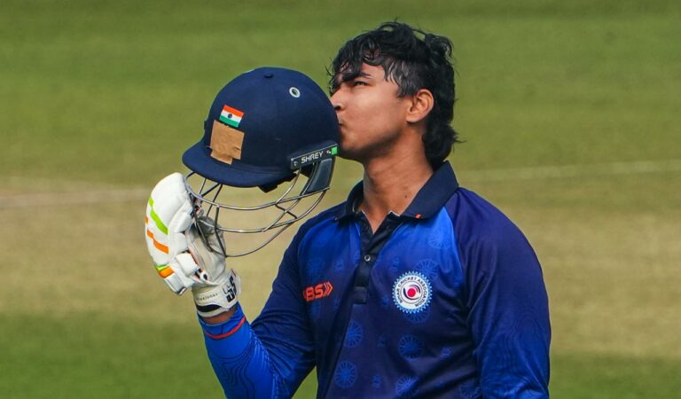 Vaibhav Suryavanshi becomes youngest centurion but Maharashtra edge Bihar by 3 wickets