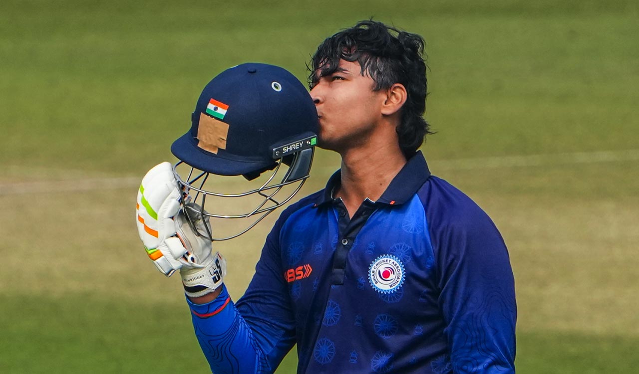 Vaibhav Suryavanshi becomes youngest centurion but Maharashtra edge Bihar by 3 wickets