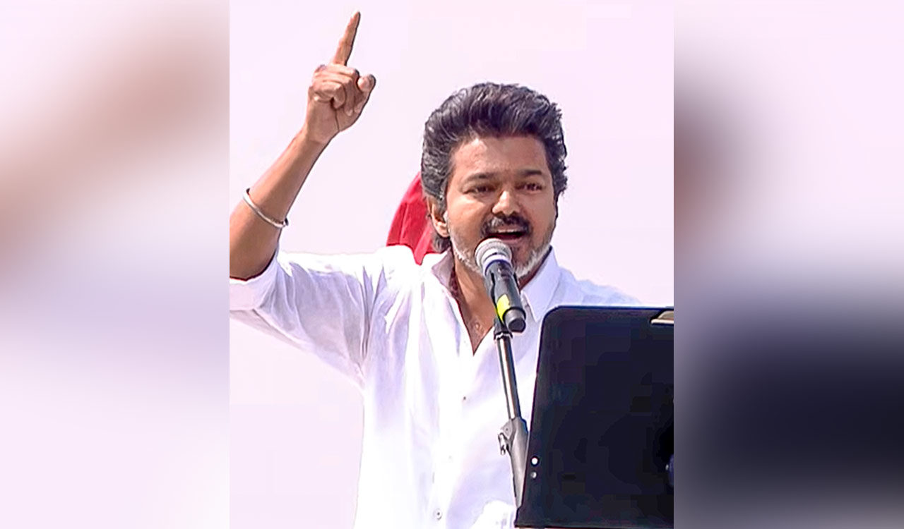  2026 polls: Contest between ‘pure force’ TVK, ‘evil force’ DMK, says actor Vijay