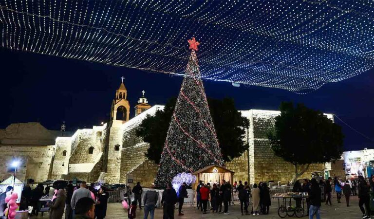 Christmas cheer returns to Bethlehem after two years of Gaza war