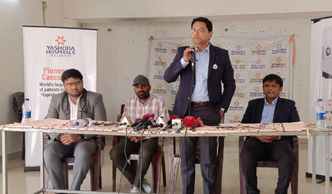 Yashoda Hospital team performs rare neurocytoma surgery on Siddipet patient