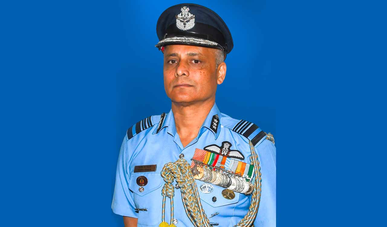 Hyderabad: Air Marshal Jayasimha assumes charge as Senior Air Staff Officer