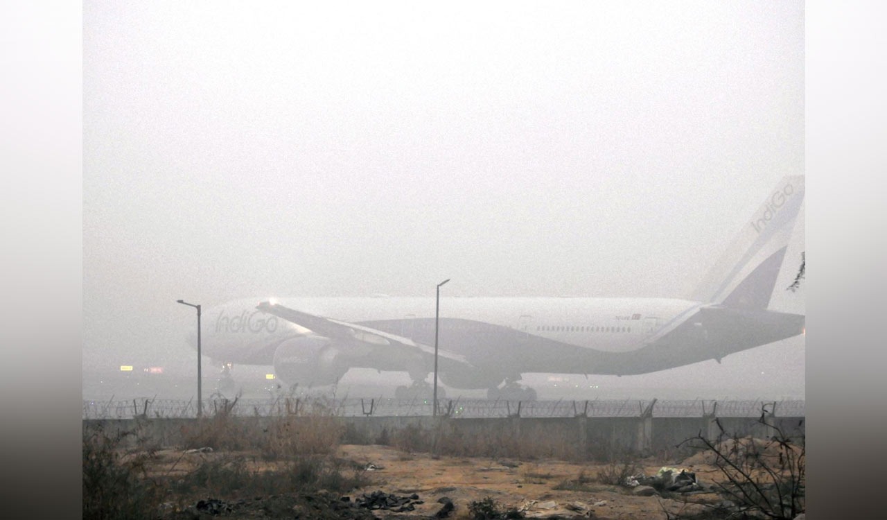 Dense fog and smog trigger flight delays at several Indian airports