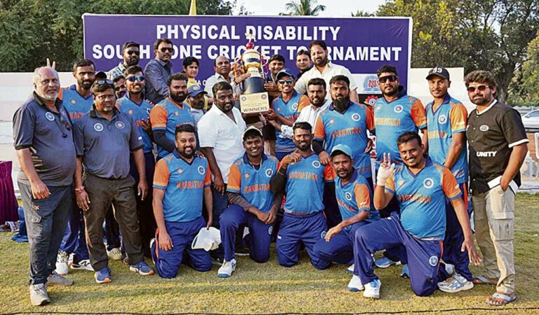 Karnataka win South Zone Physical Disability T‑20 Tournament