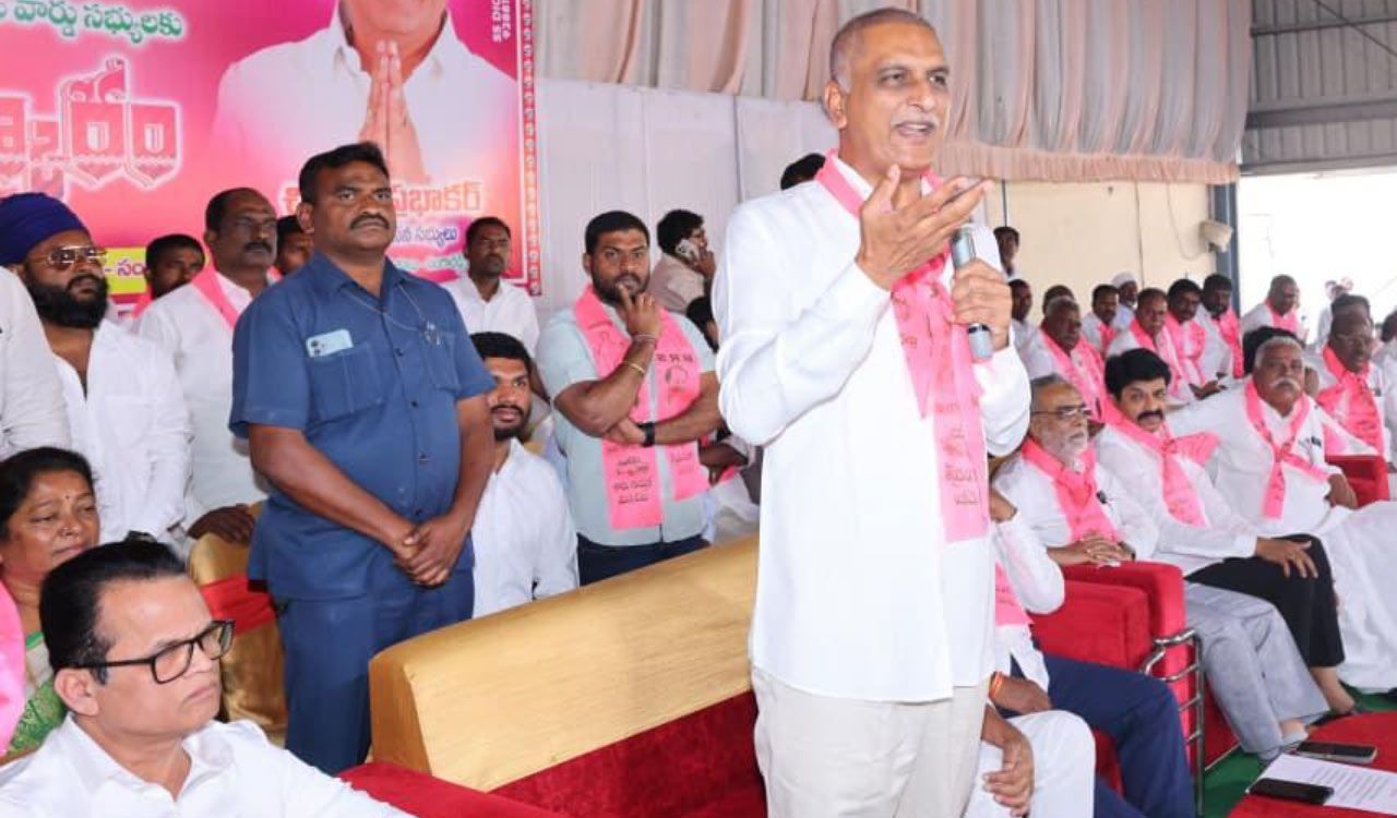 Revanth fears local body polls after sarpanch results, says Harish Rao