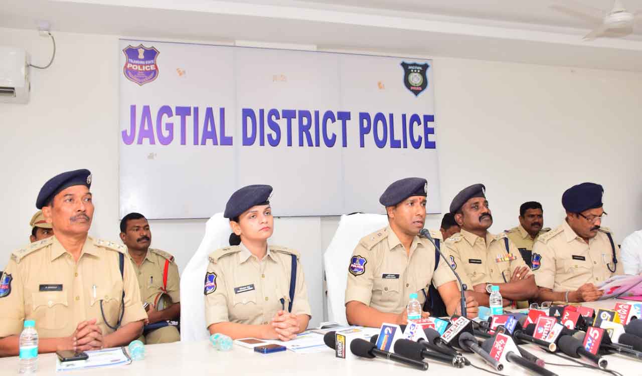 Gaming Act, ganja cases rise in Jagtial despite drop in overall crime