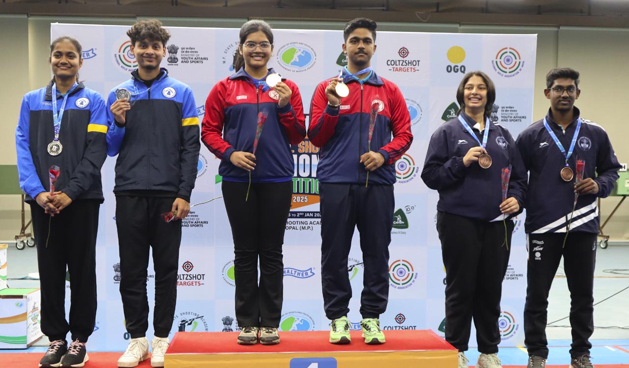 Ramita and Himanshu win gold at National Shooting Championship