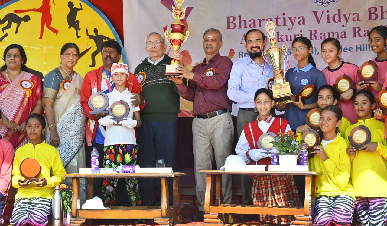 BVB Atmakuri Rama Rao School hosts spirited Sports Day