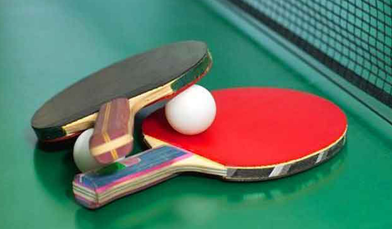 AIIU inter-zonal women’s table tennis begins in Hyderabad