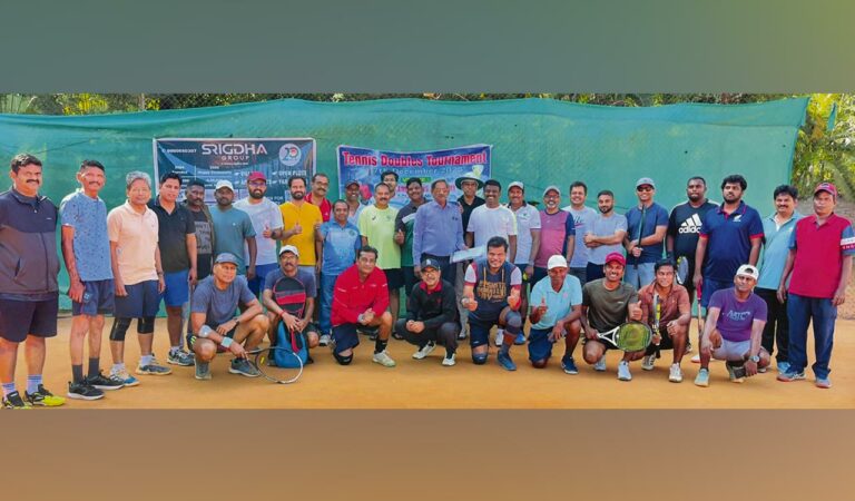 Manish and Madhu win double titles at Kompally tennis tournament