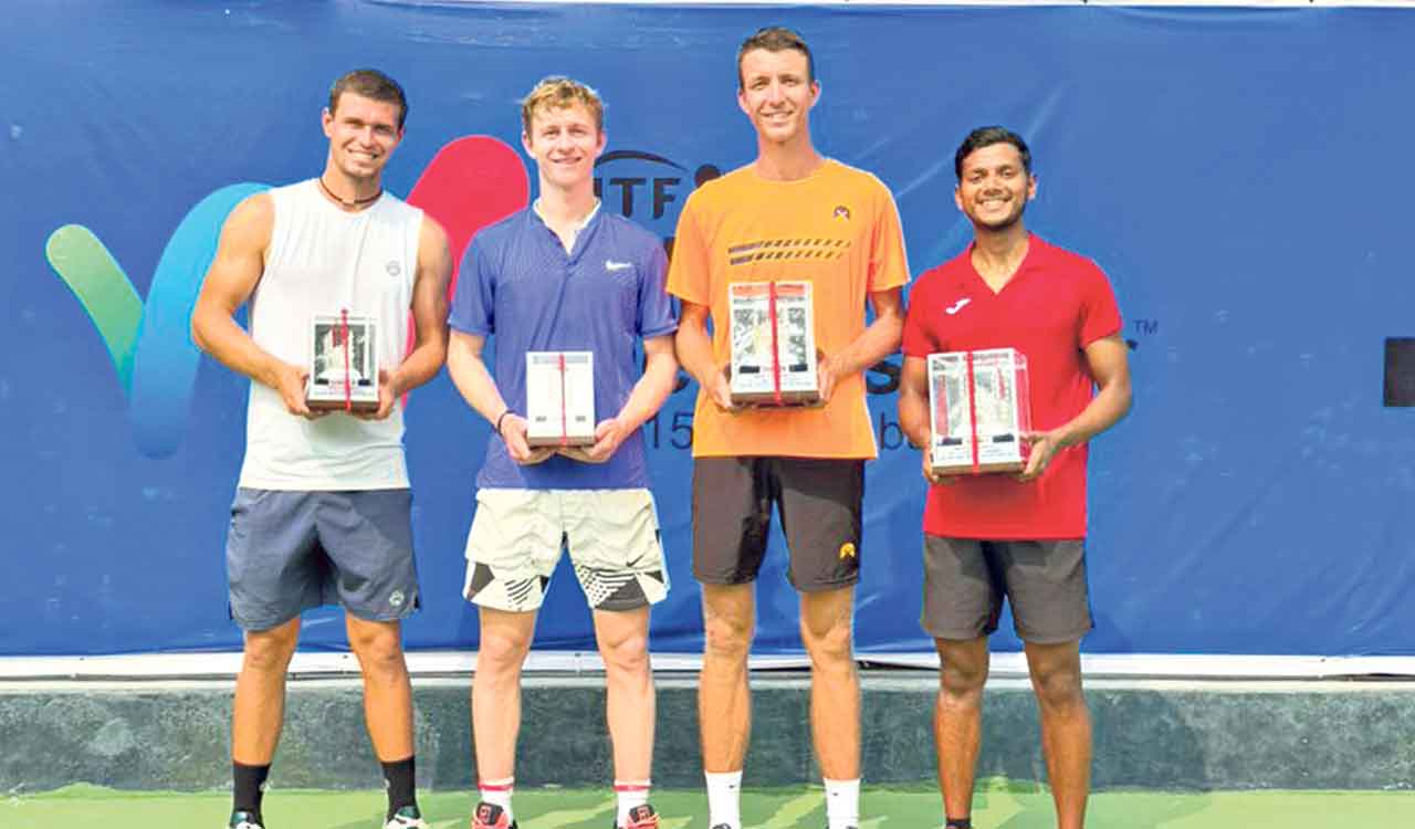 Sports Briefs: Lomakin-Ishaque clinch doubles title in Hyderabad Open