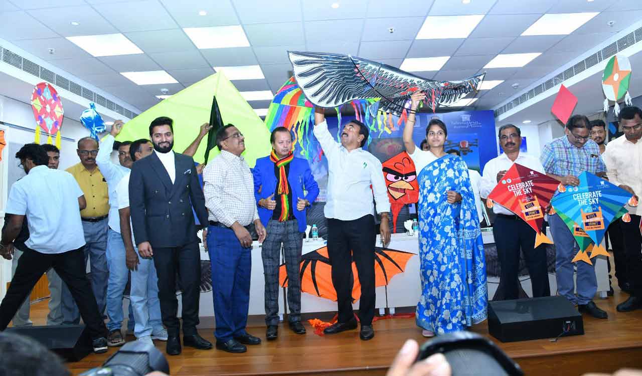 35-ft Hanuman kite to soar at Hyderabad International Kite Festival