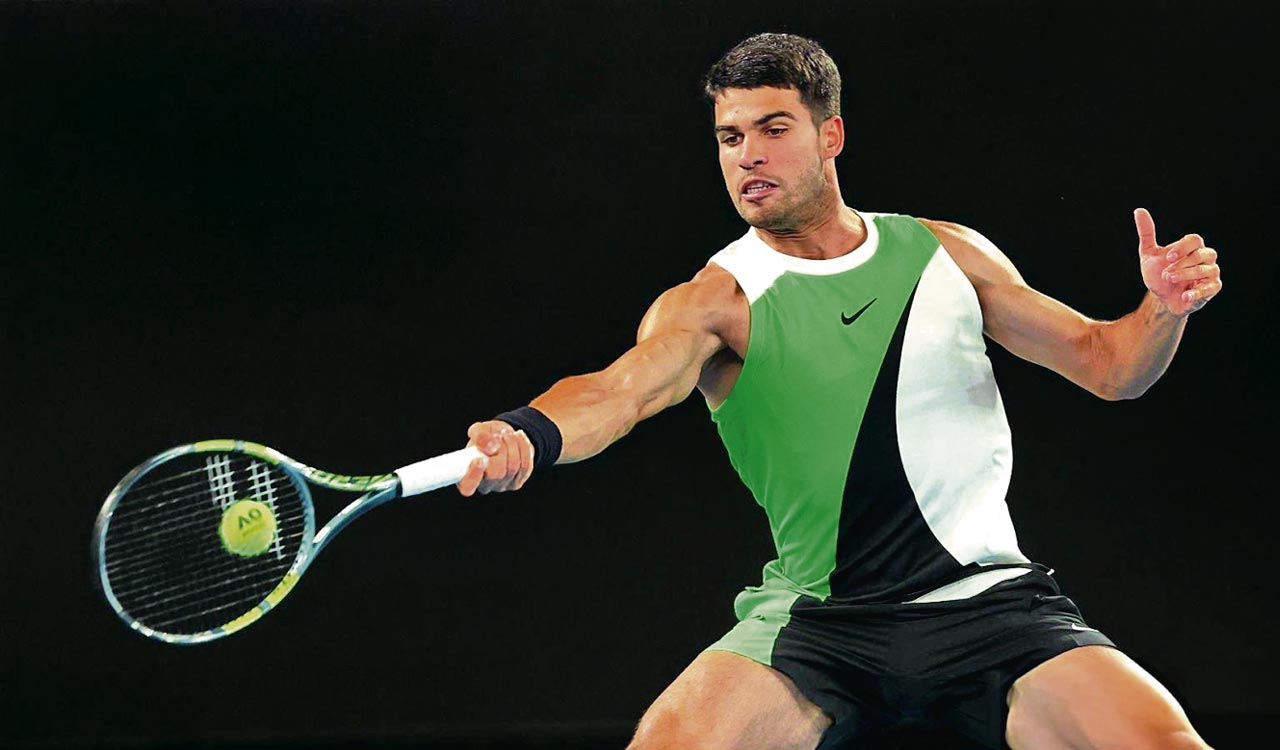 Carlos Alcaraz wins but loses drop-shot duel at Australian Open