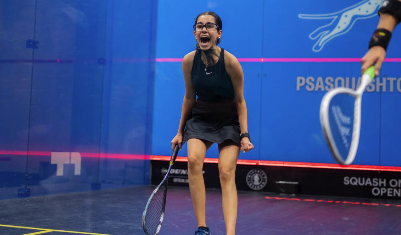 Anahat Singh stuns Sana Ibrahim to reach Squash on Fire Open semifinals