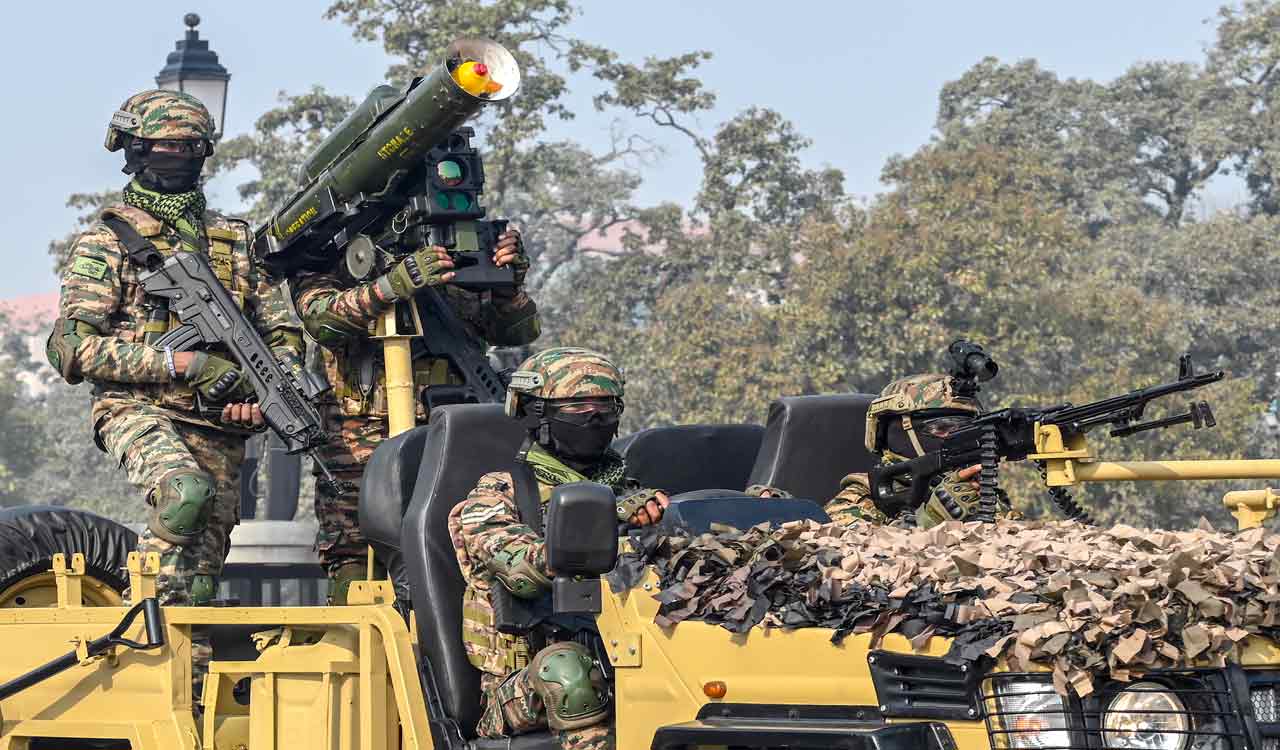 Booming guns, hovering drones: Army’s Regiment of Artillery puts up spectacular show of firepower