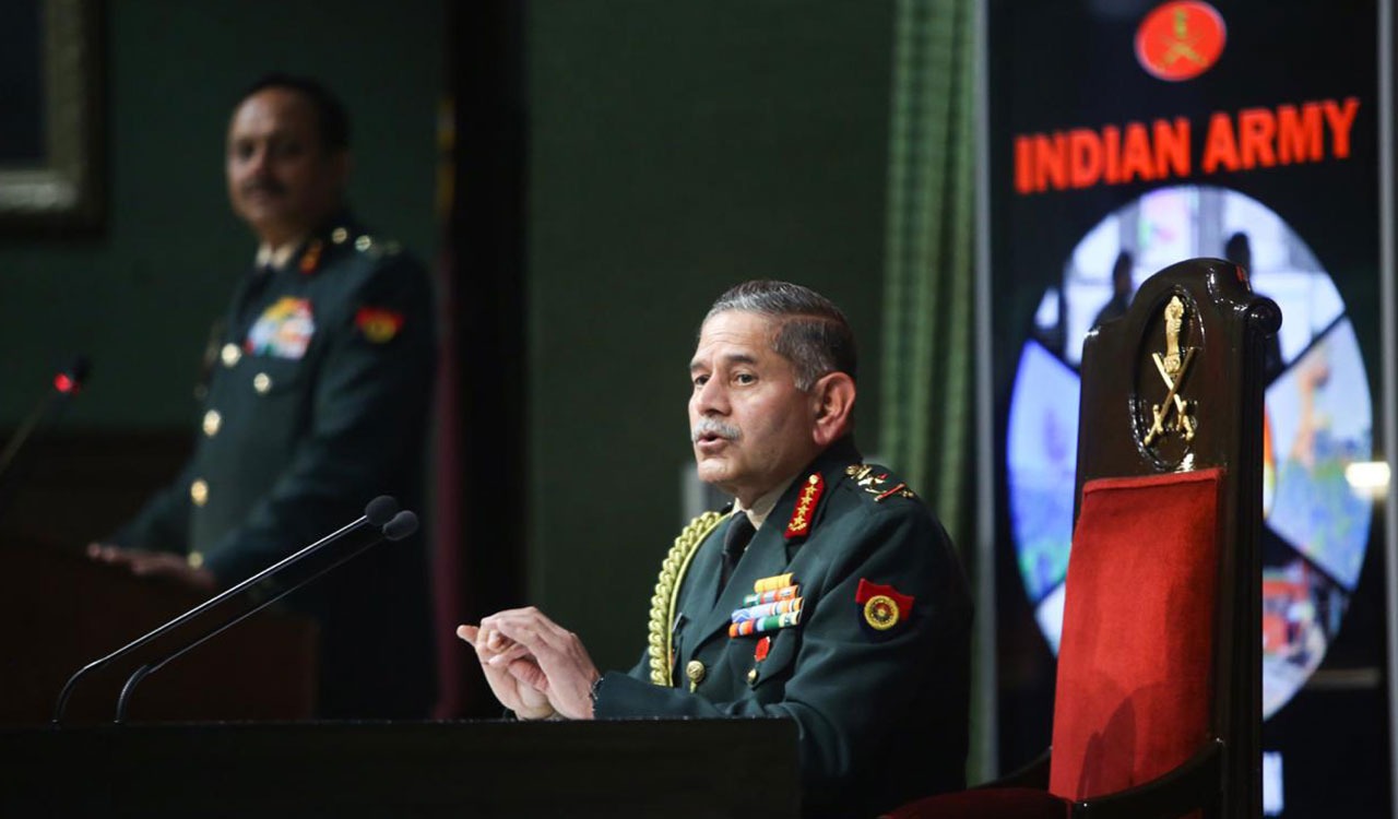 General Dwivedi honours martyrs, reiterates Army’s commitment