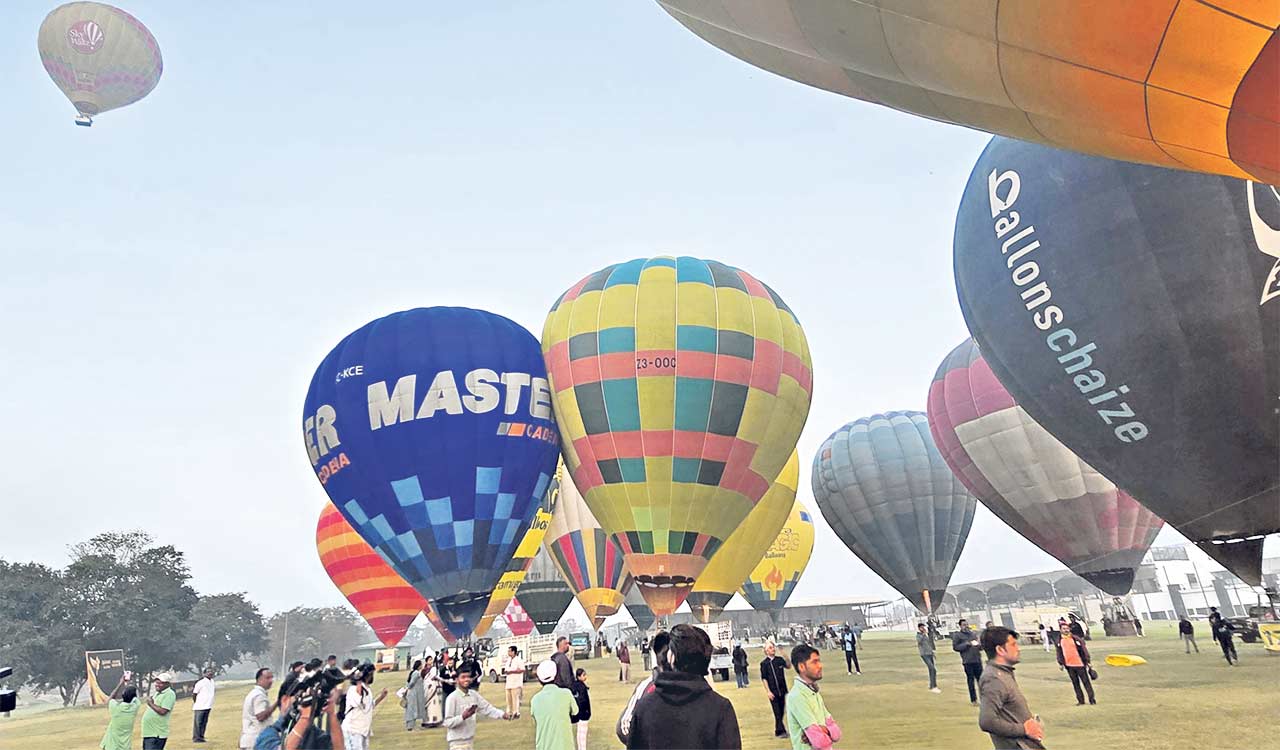 Skies turn festive as Hot Air Balloon Festival takes off at Parade Grounds