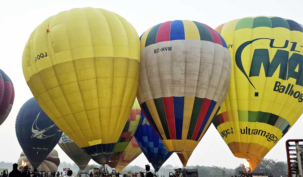 Skies turn festive as Hot Air Balloon Festival takes off at Parade Grounds