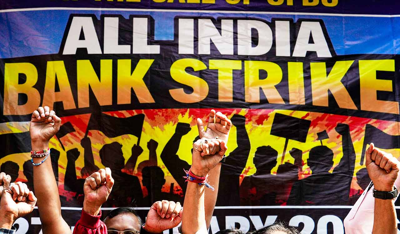 Nationwide bank strike disrupts services, bank unions push for five-day week