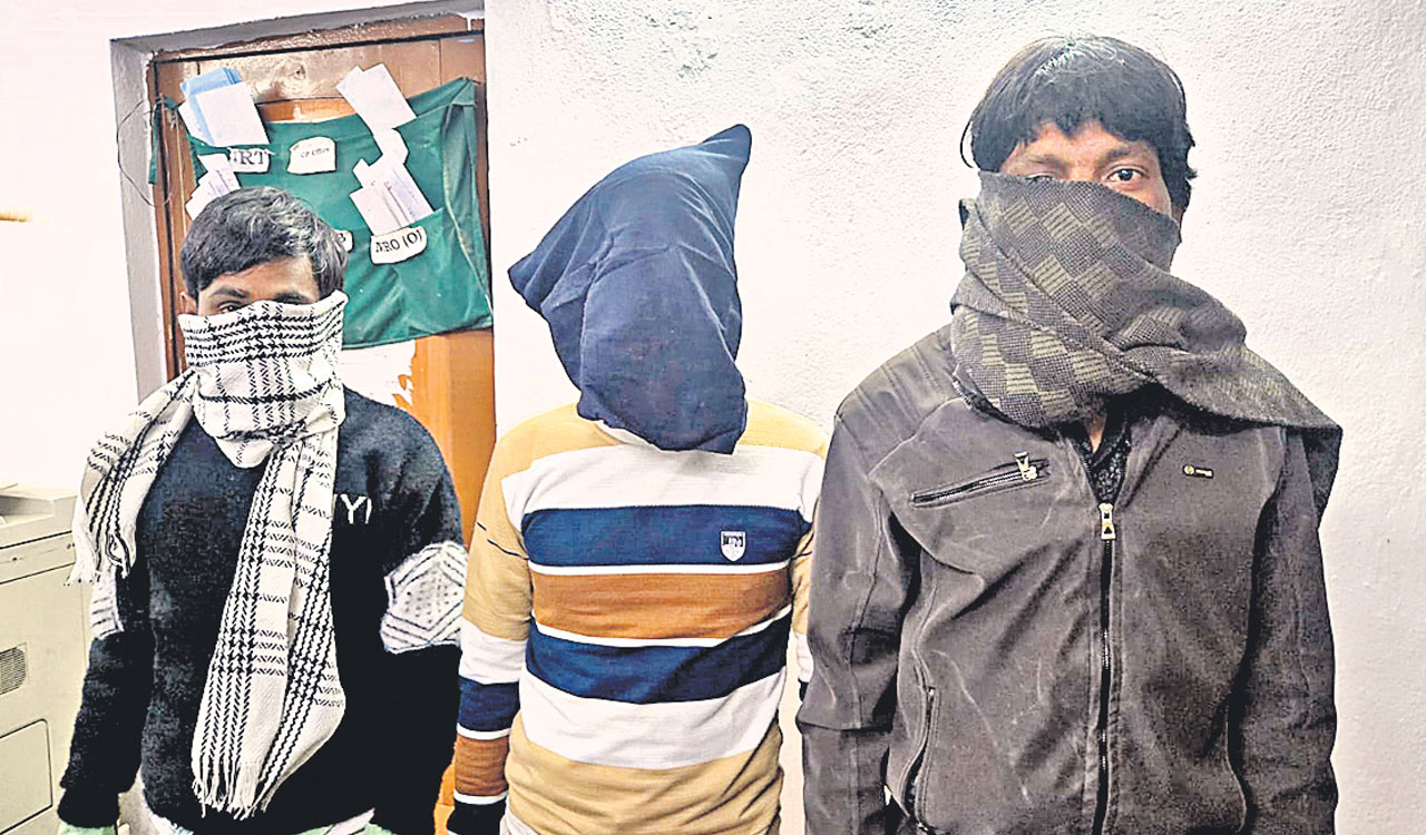 Inter-state gang from West Bengal committing robberies in broad daylight nabbed in Hanamkonda