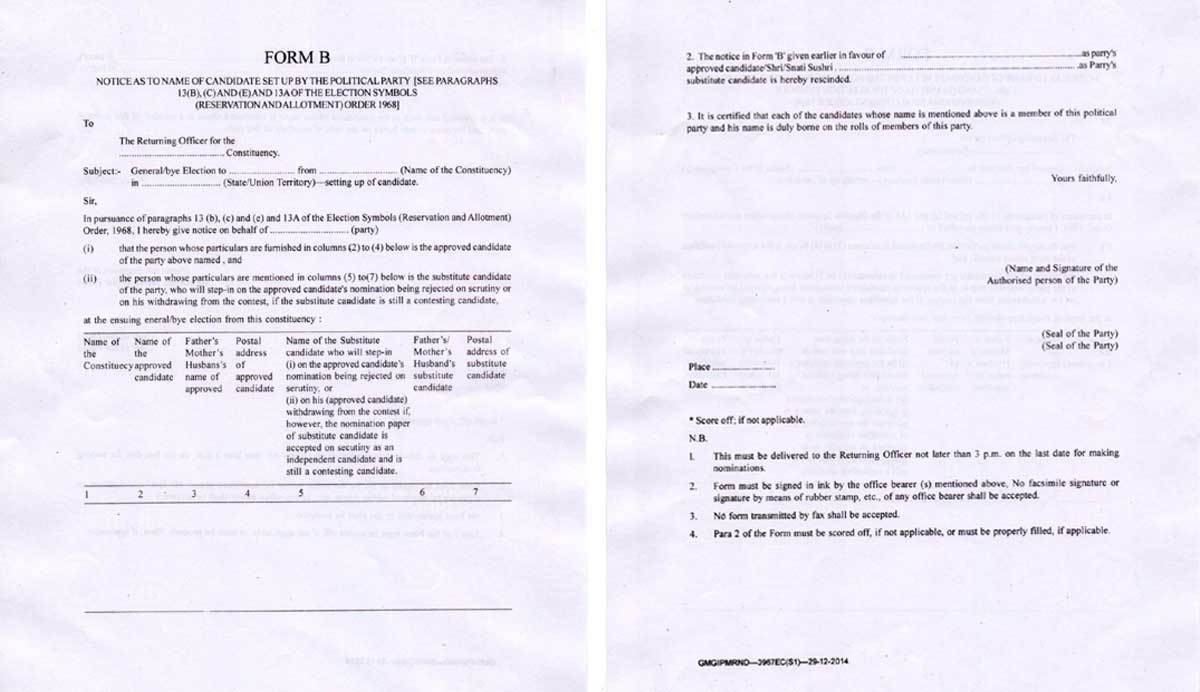 Congress candidates file nominations with scant regard to screening committee constitution