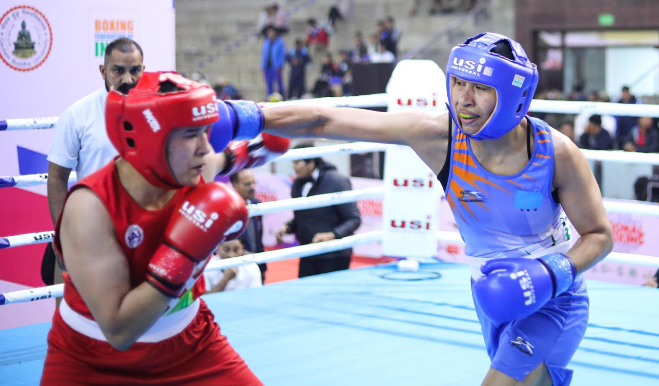 Nikhat, Minakshi and Lovlina start with wins at national boxing championships