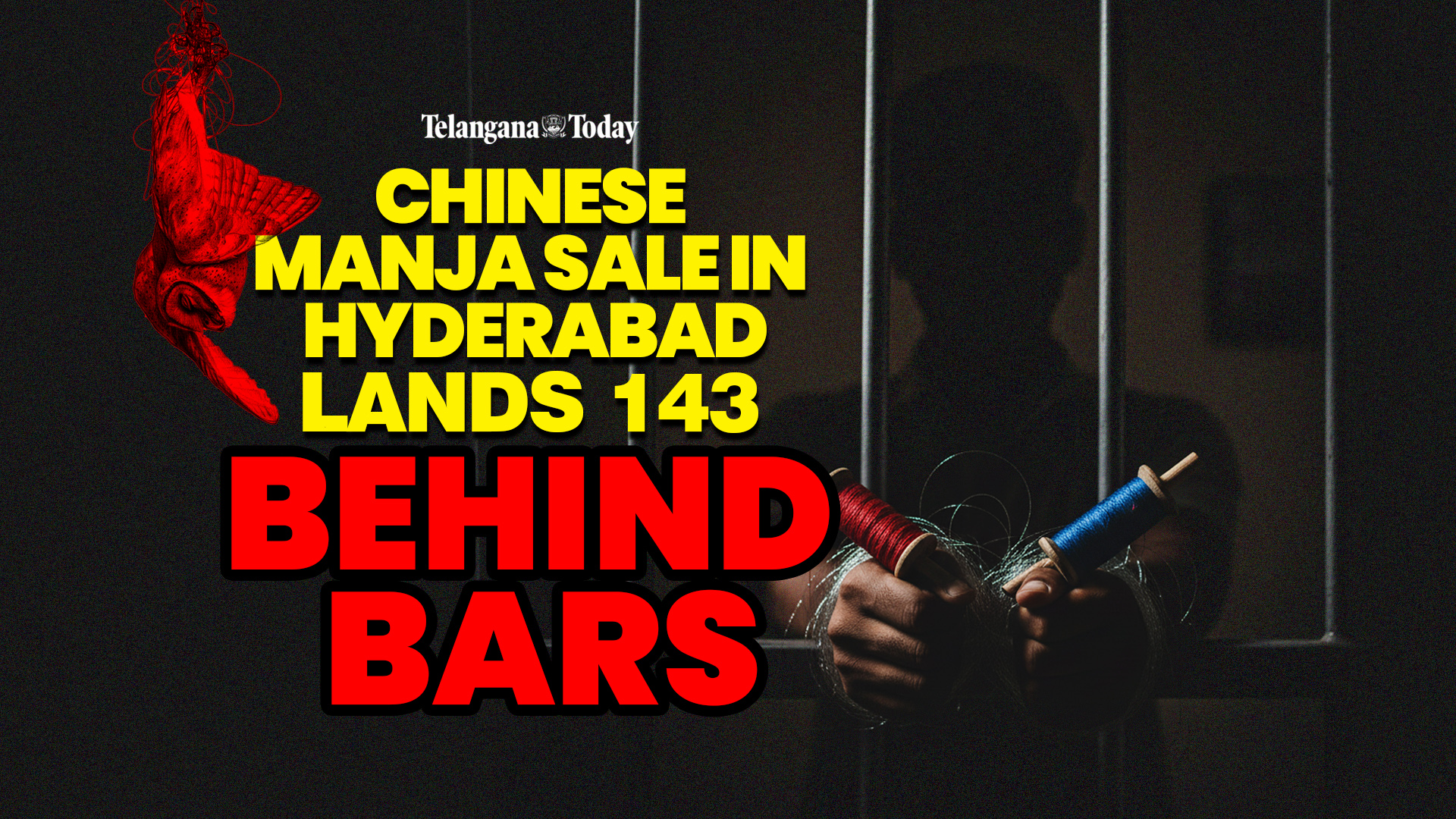Watch: Ban on Chinese Manja: Hyderabad Police Book 103 Cases, Make 143 Arrests