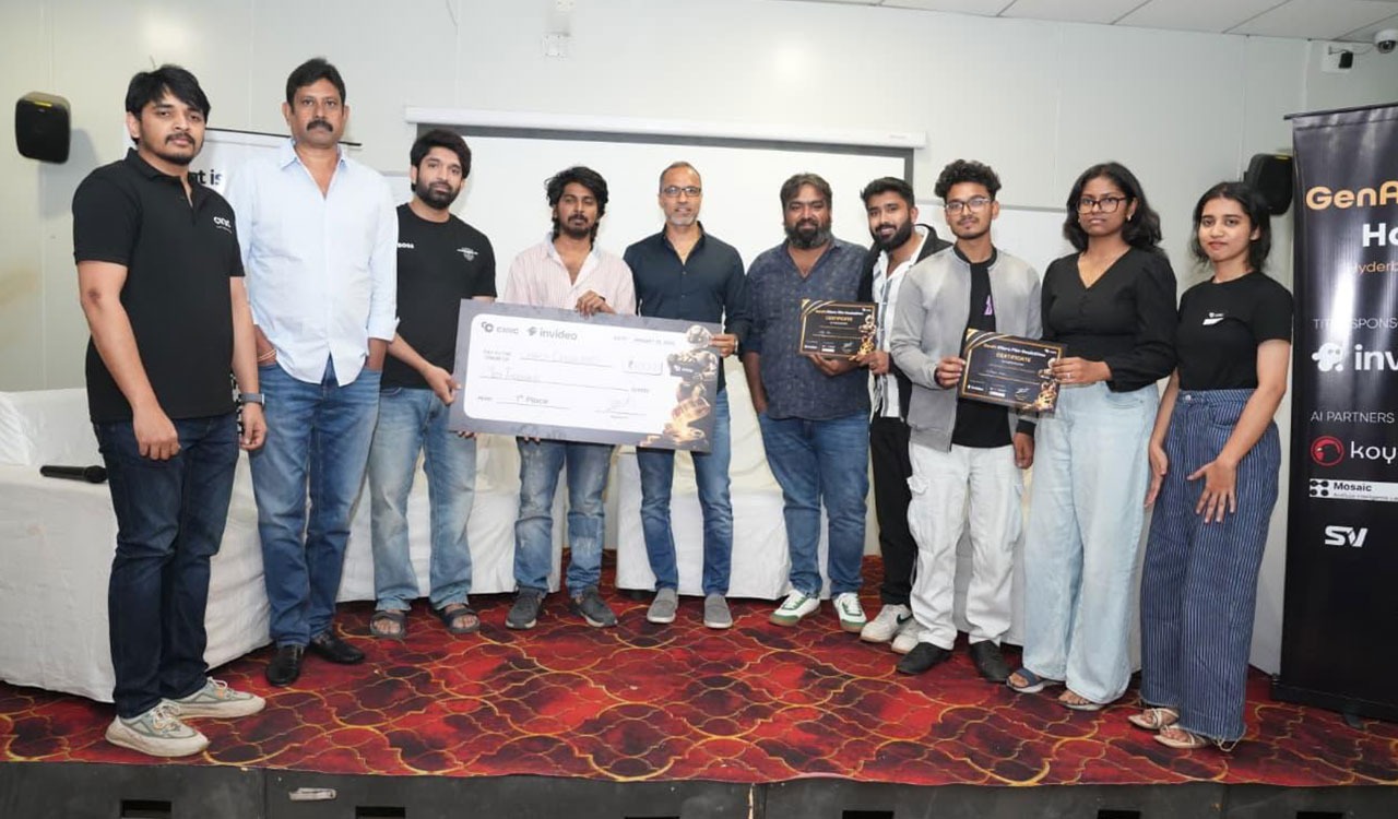 CINIC hosts GenAI micro film hackathon, spotlights AI-led storytelling in Hyderabad