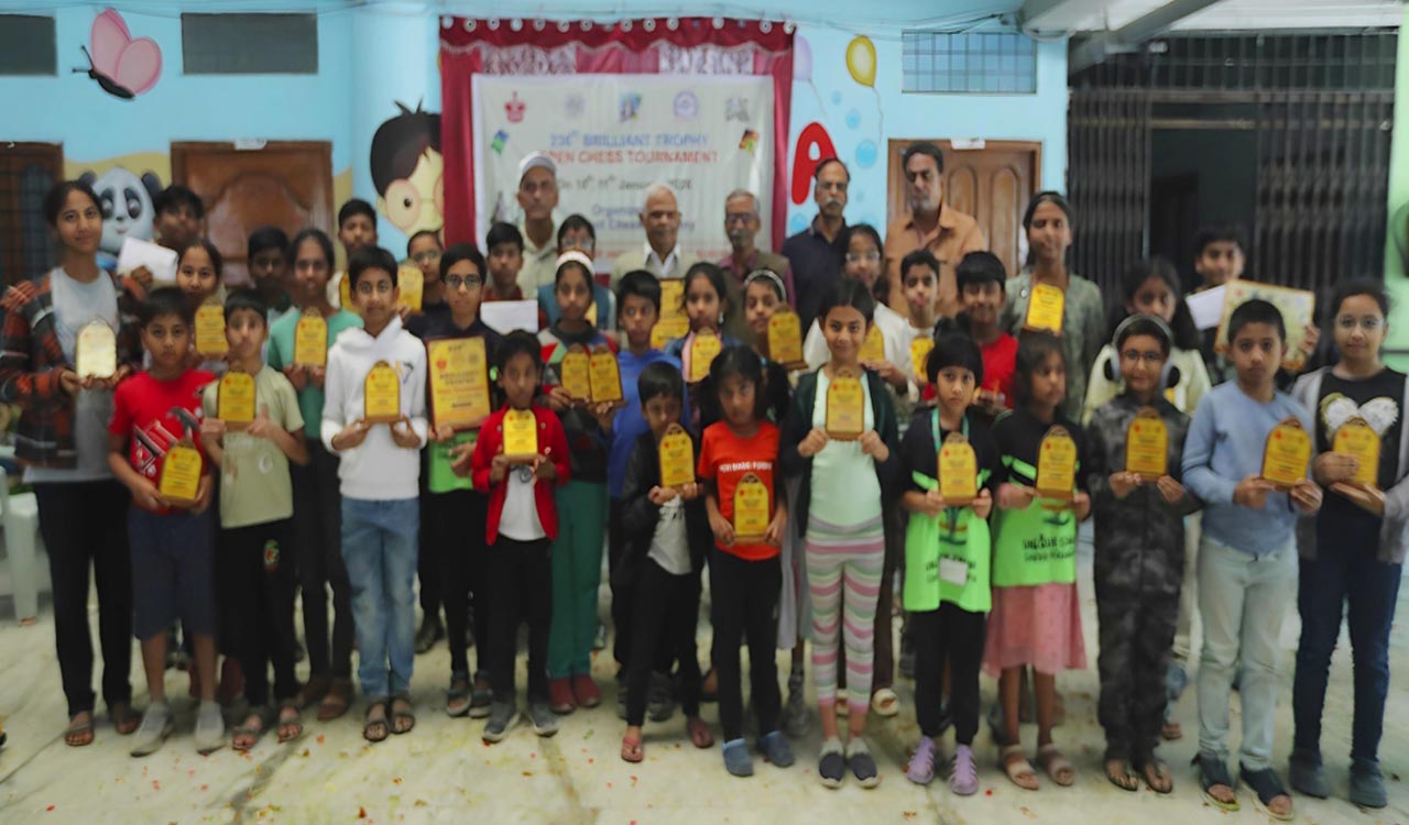Sathwik Reddy wins juniors title at Brilliant Trophy chess tournament in Hyderabad
