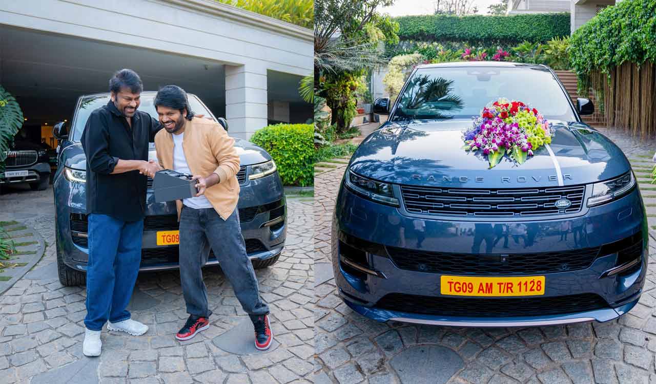 Chiranjeevi gifts Range Rover to Anil Ravipudi after MSG’s Rs300 crore success