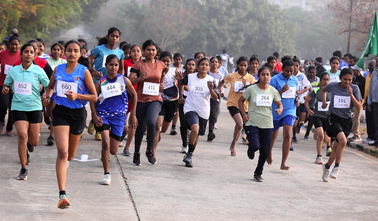 Vinay and Mallika shine in Telangana cross country championship