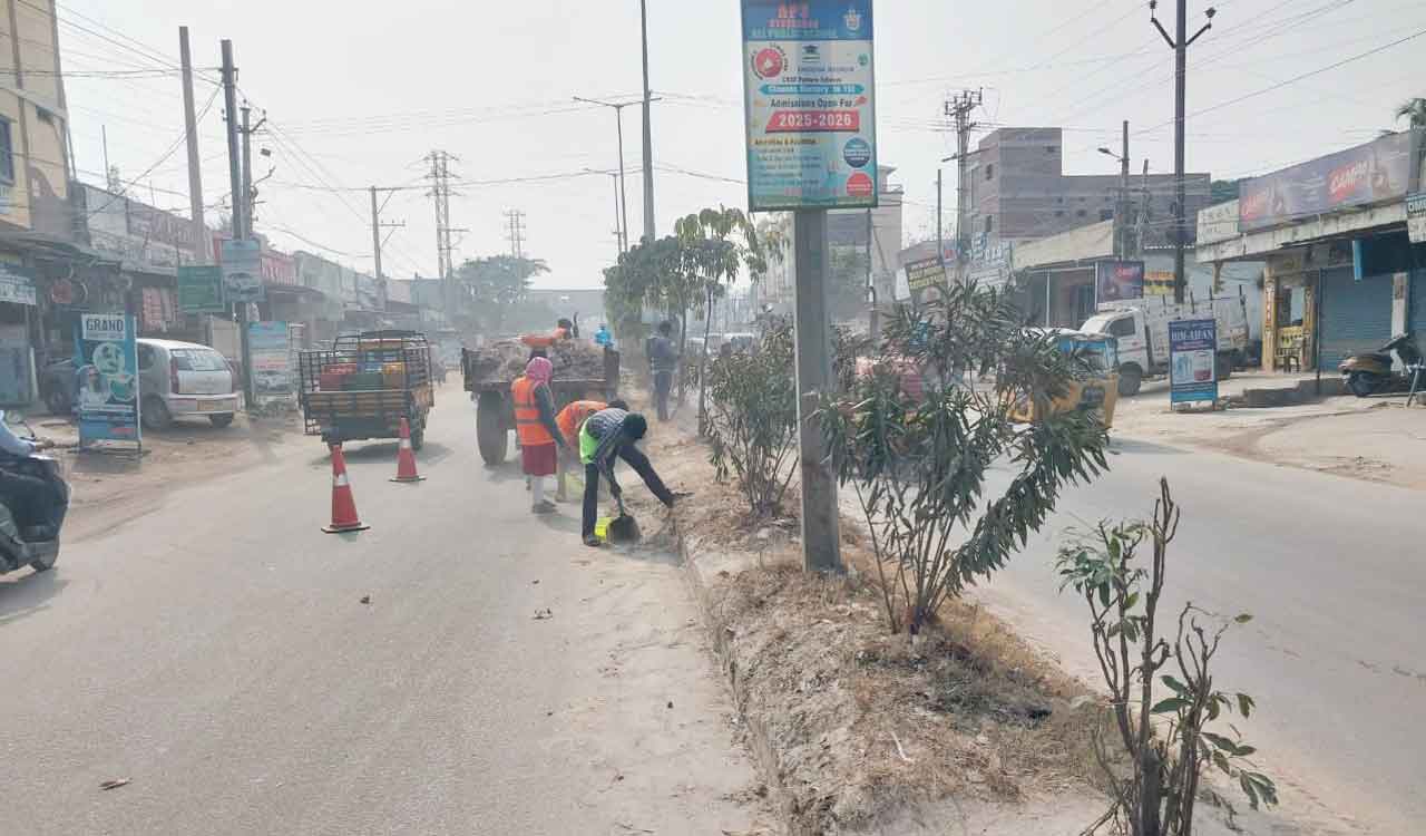 TT Impact: GHMC begins development works at Errakunta on NH 765