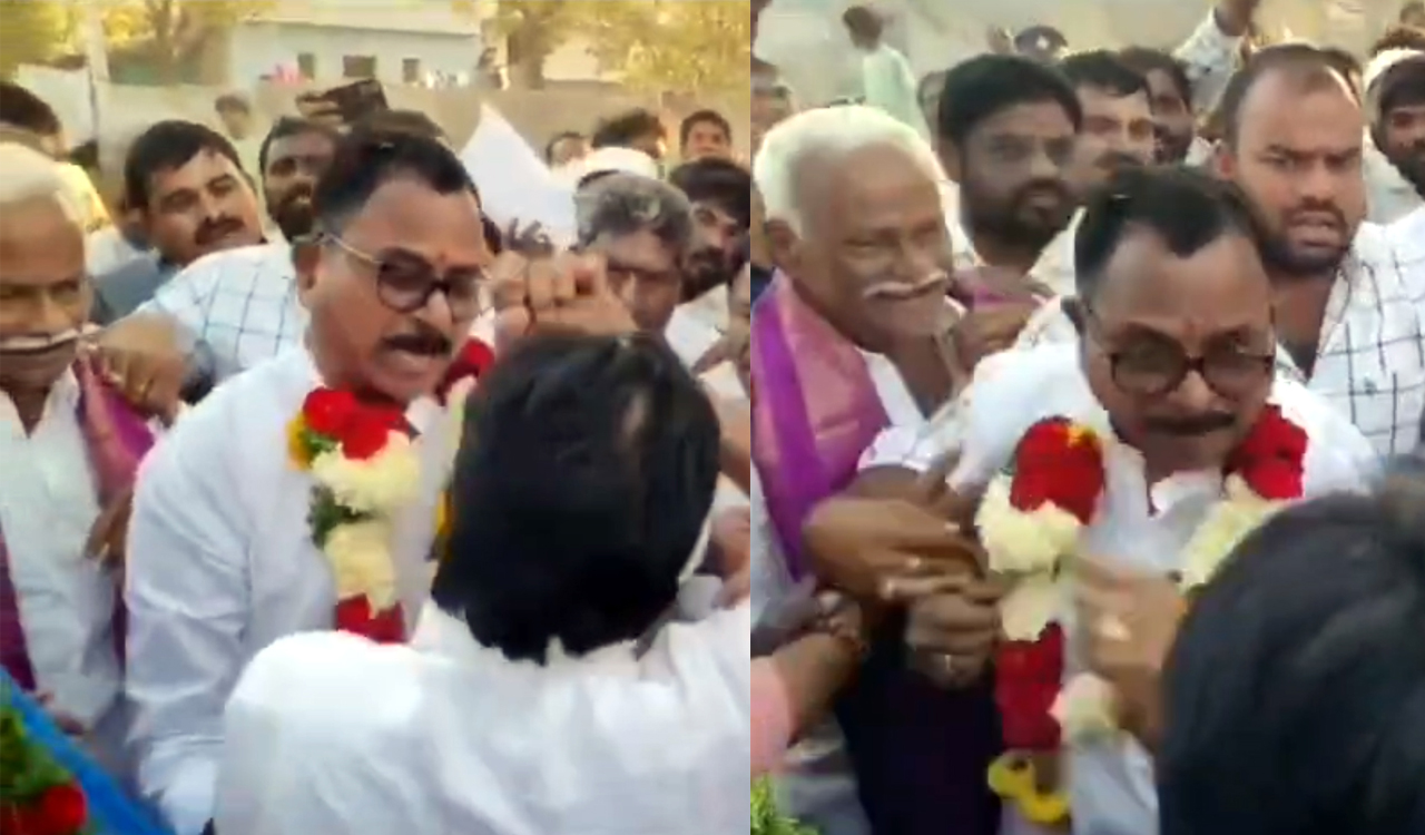 Video: Ruckus erupts in Jogulamba Gadwal over protocol involving Congress MP and BRS MLA