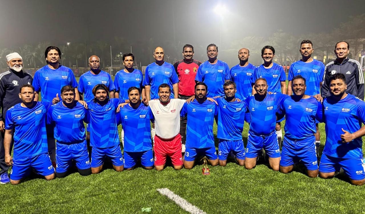 SBI Hyderabad Circle secures third place in inter-circle football championship