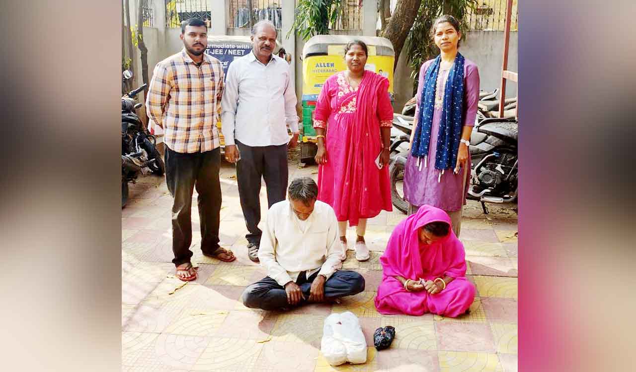 Prohibition and Excise Department cracks down on illegal ganja sales in Hyderabad