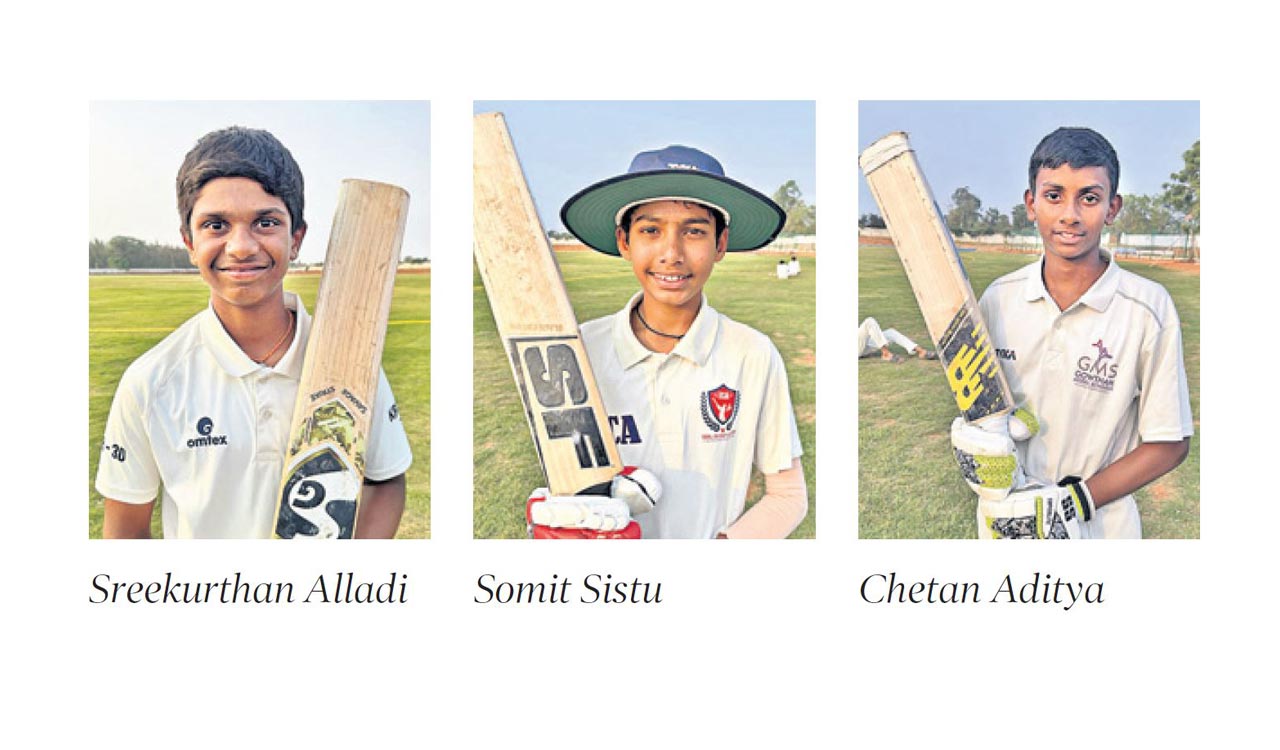 Centuries galore in HCA Under-14 probables matches in Hyderabad