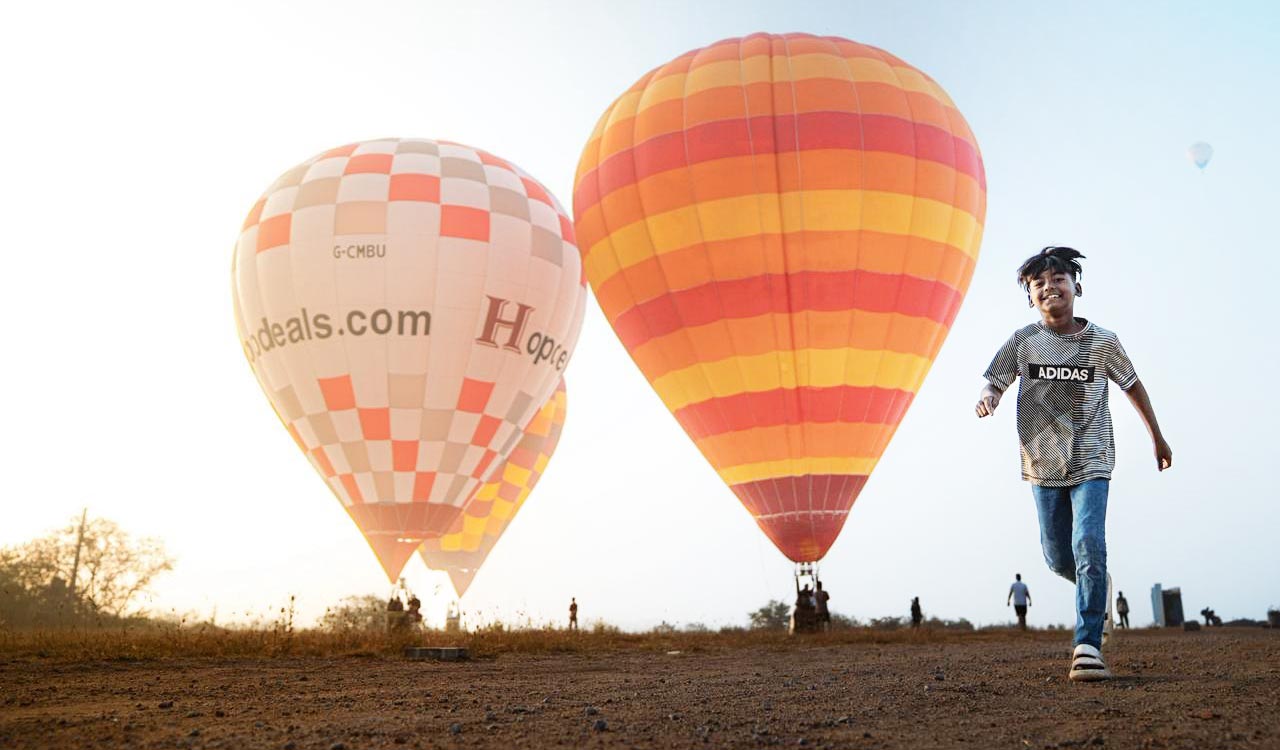 Skies turn festive as Hot Air Balloon Festival takes off at Parade Grounds