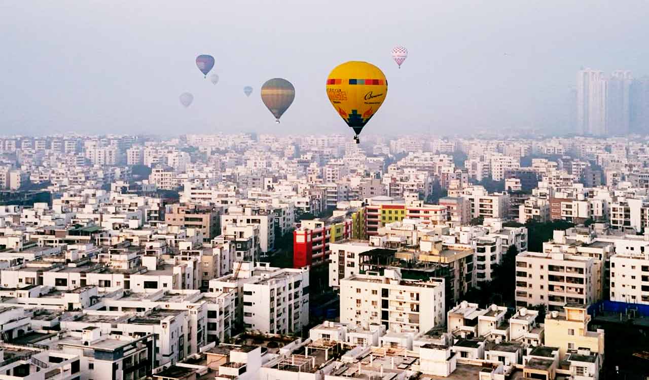 Skies turn festive as Hot Air Balloon Festival takes off at Parade Grounds