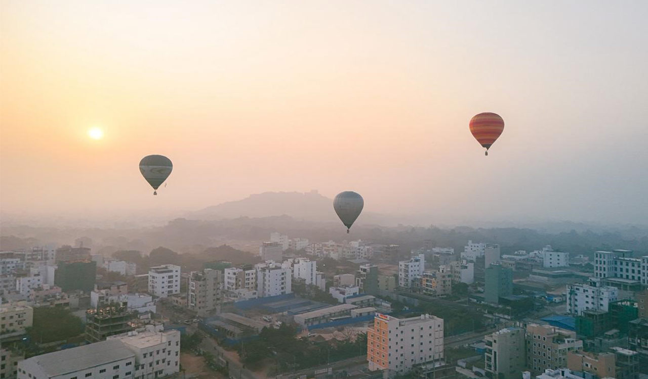 Skies turn festive as Hot Air Balloon Festival takes off at Parade Grounds