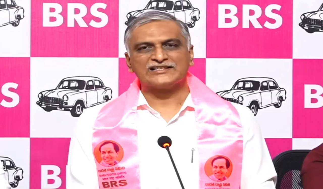 Revanth conspired to dissolve Siddipet district: Harish Rao