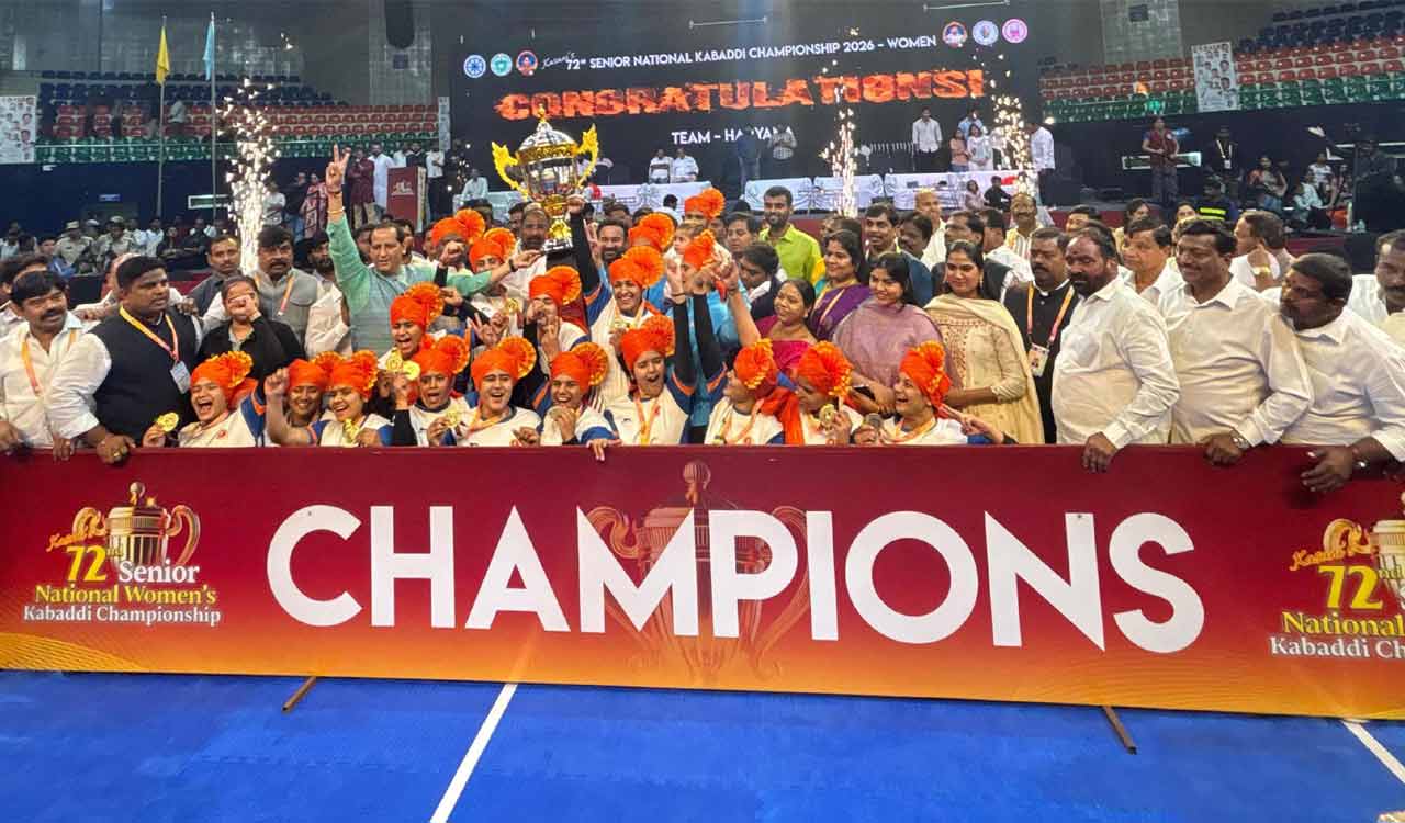 Haryana edge past Railways to win women’s national kabaddi title
