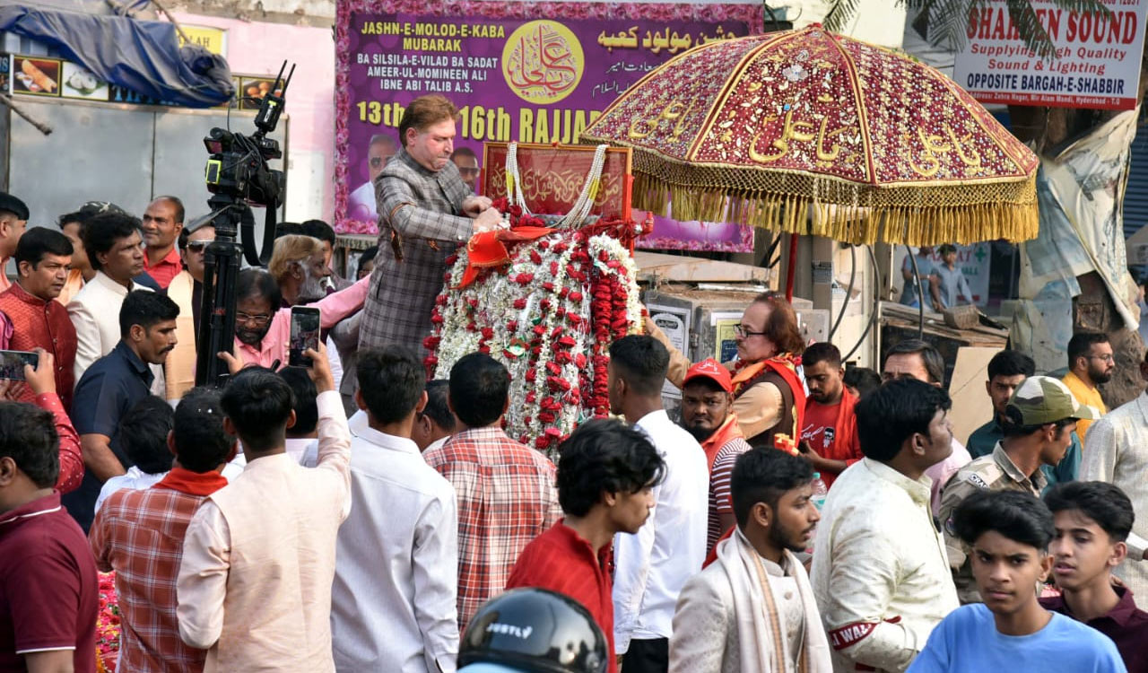 Birthday of Hazrat Imam Ali celebrated in Hyderabad with religious fervour