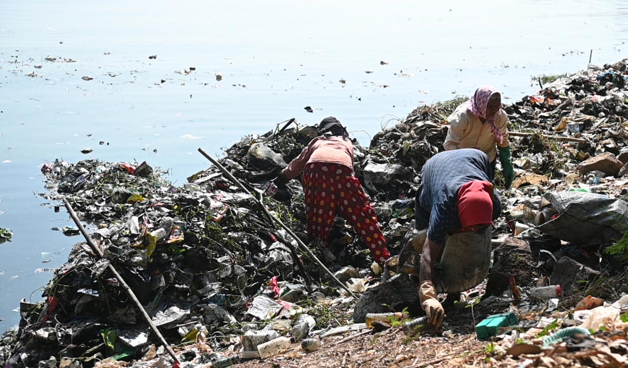Hyderabad: Efforts on to clean Hussain Sagar amid pollution complaints