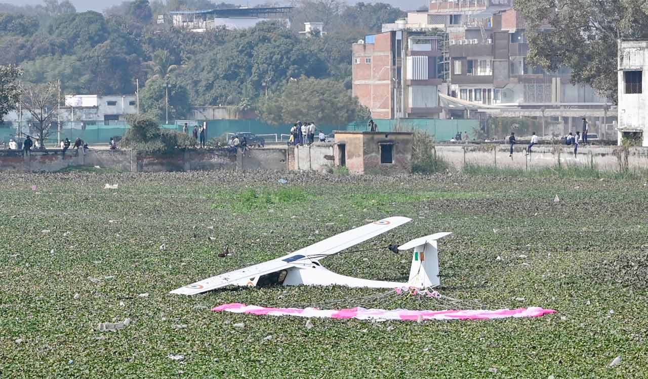 IAF microlite aircraft makes safe force landing in Prayagraj