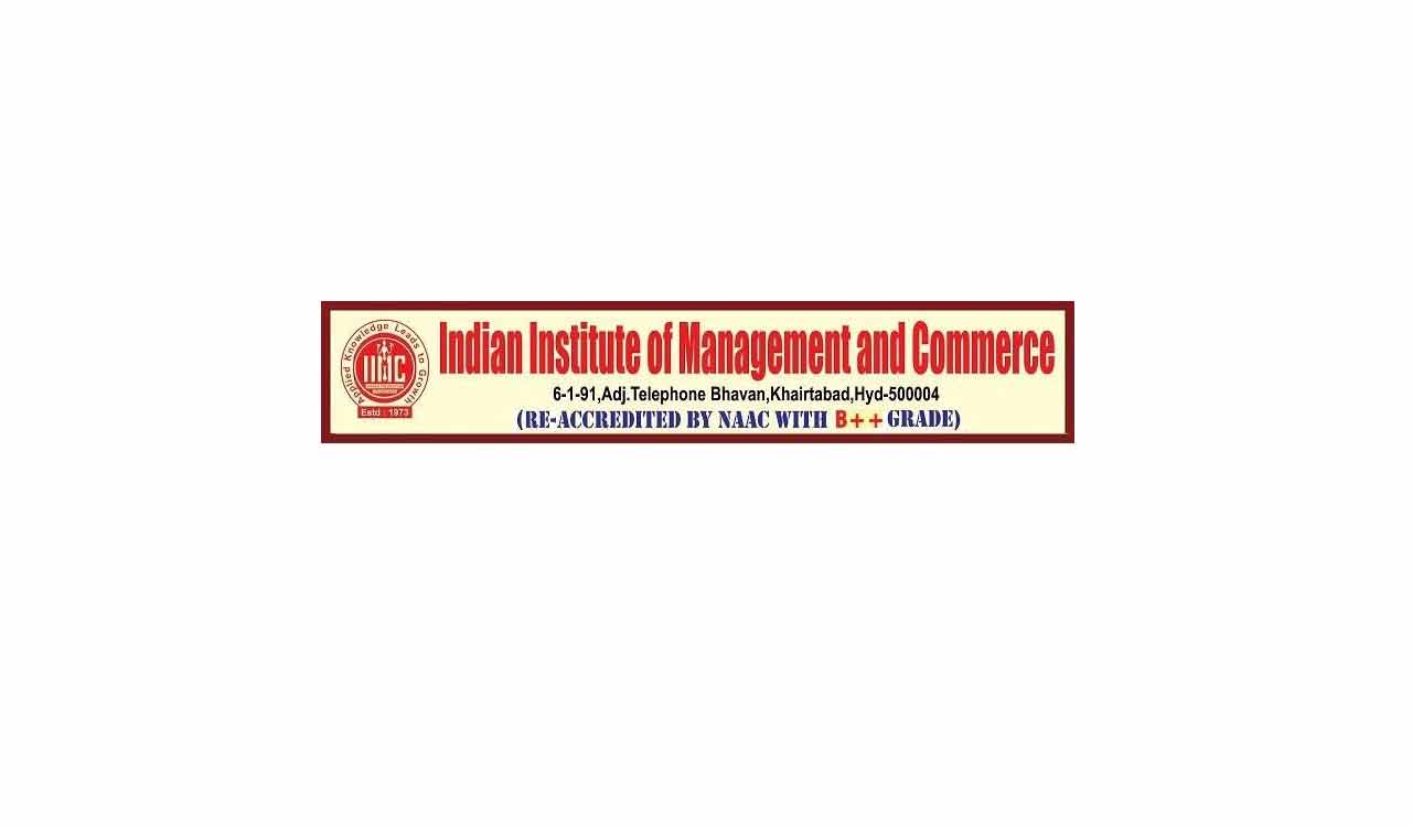 Commerce Talent Test Conducted for Junior College Students at IIMC College Khairatabad