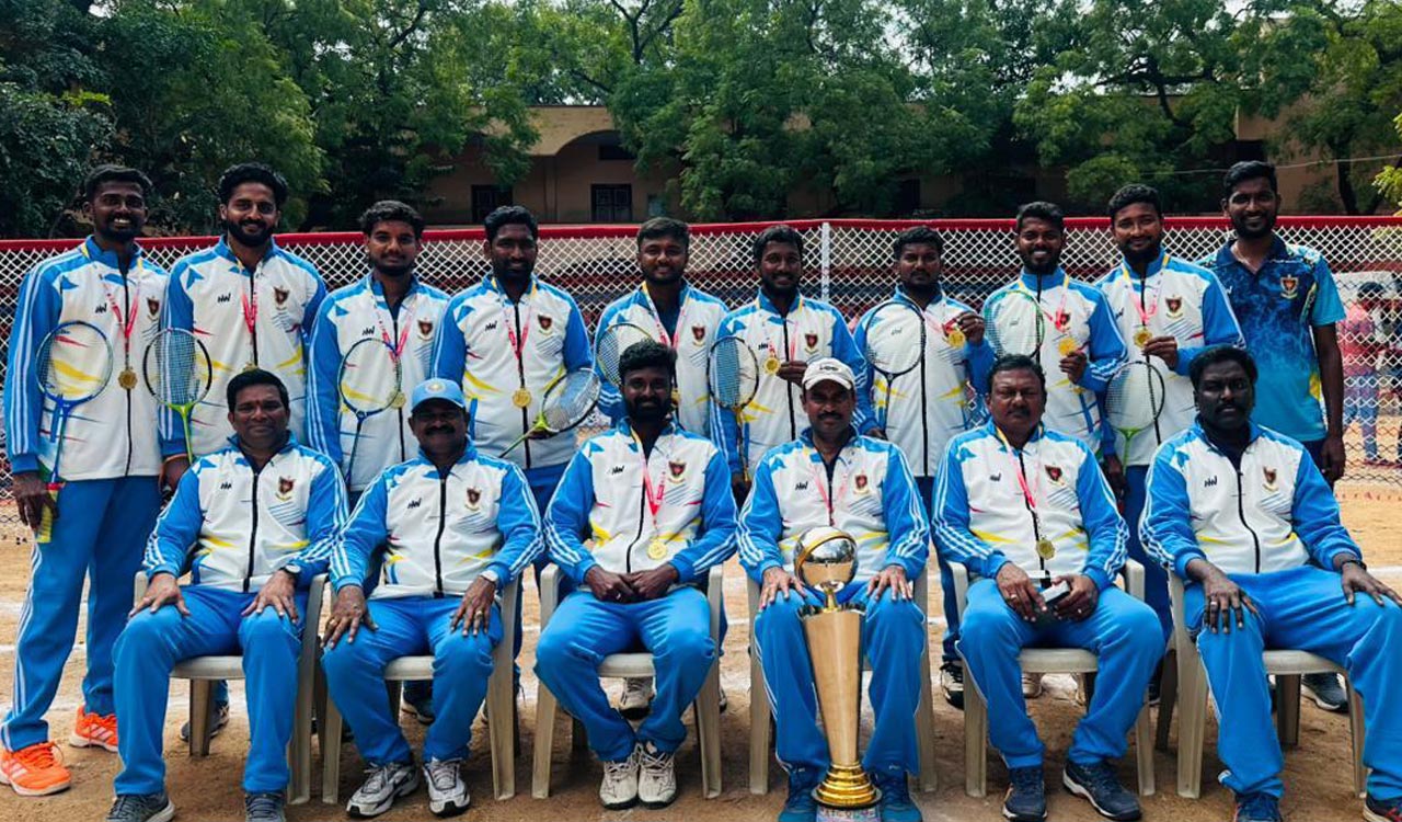 Indian Railways win Federation Cup ball badminton title in Tirunelveli