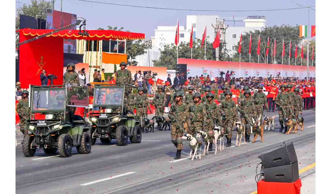 Jaipur hosts landmark Army Day parade outside cantonment limits