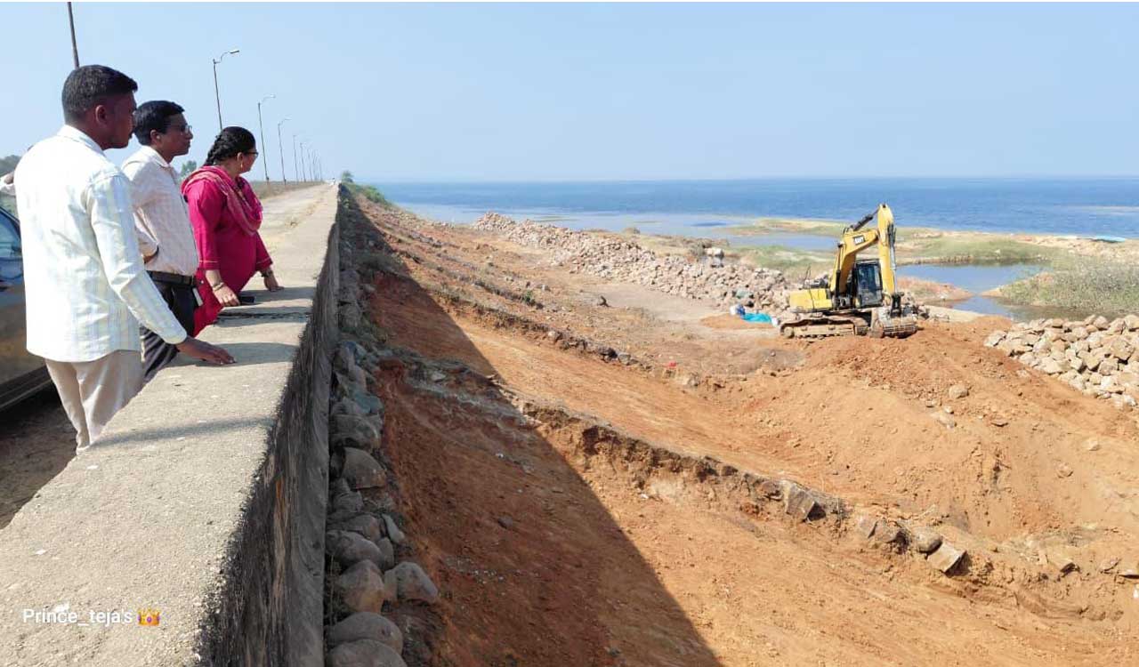 Irrigation department begins drawdown of Singur reservoir for repairs